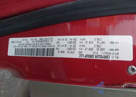 2014 Dodge Grand Caravan Sxt from USA, damaged, VIN 2C4RDGCGXER331520